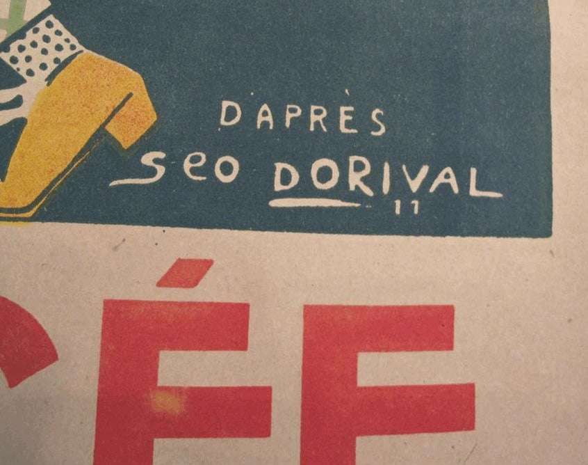 Original 1900s Operetta Poster - La Divorcee