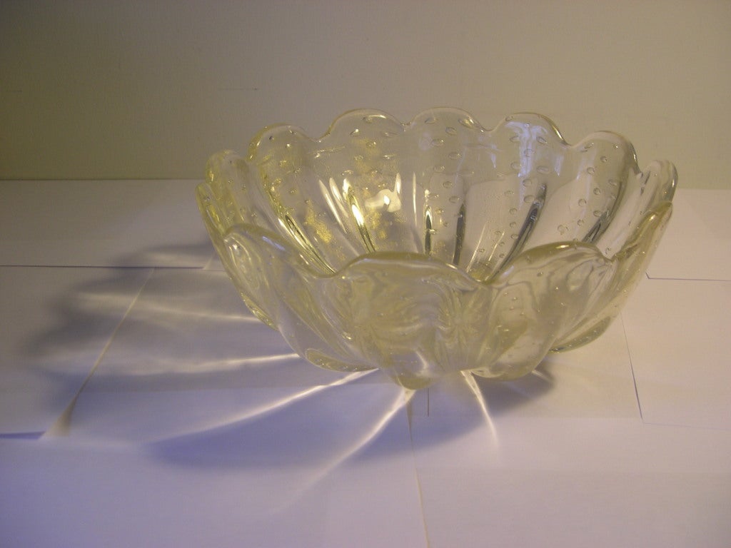 Murano glass bowl