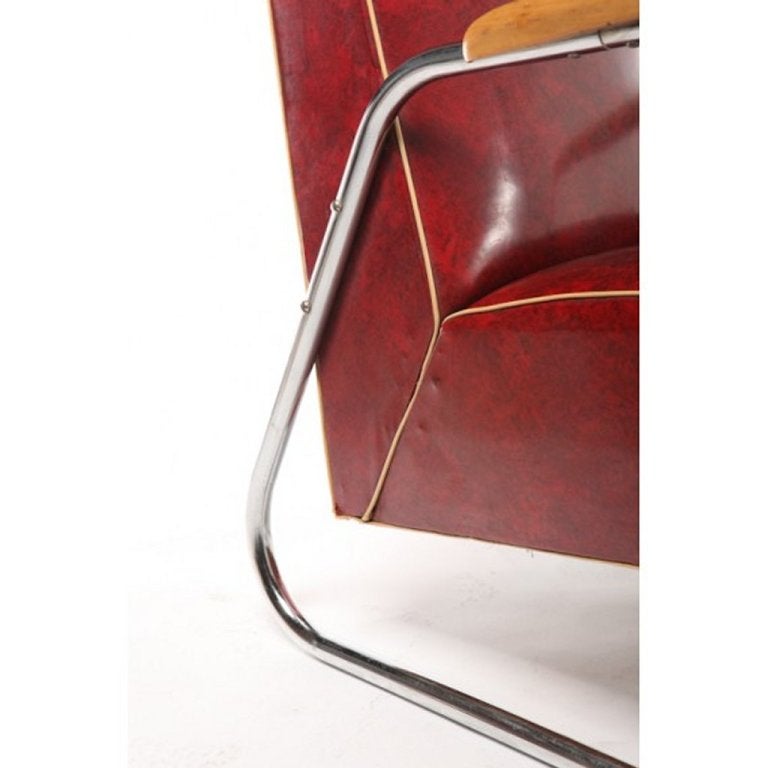 Art Deco Mid-Century Chair in the Style of KEM Weber