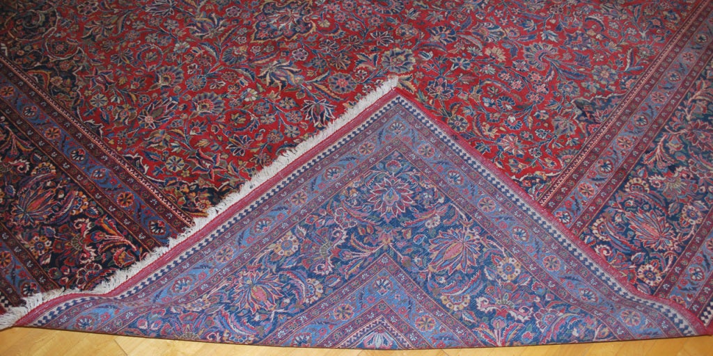Antiker persischer, großer Kazvin-Teppich 1