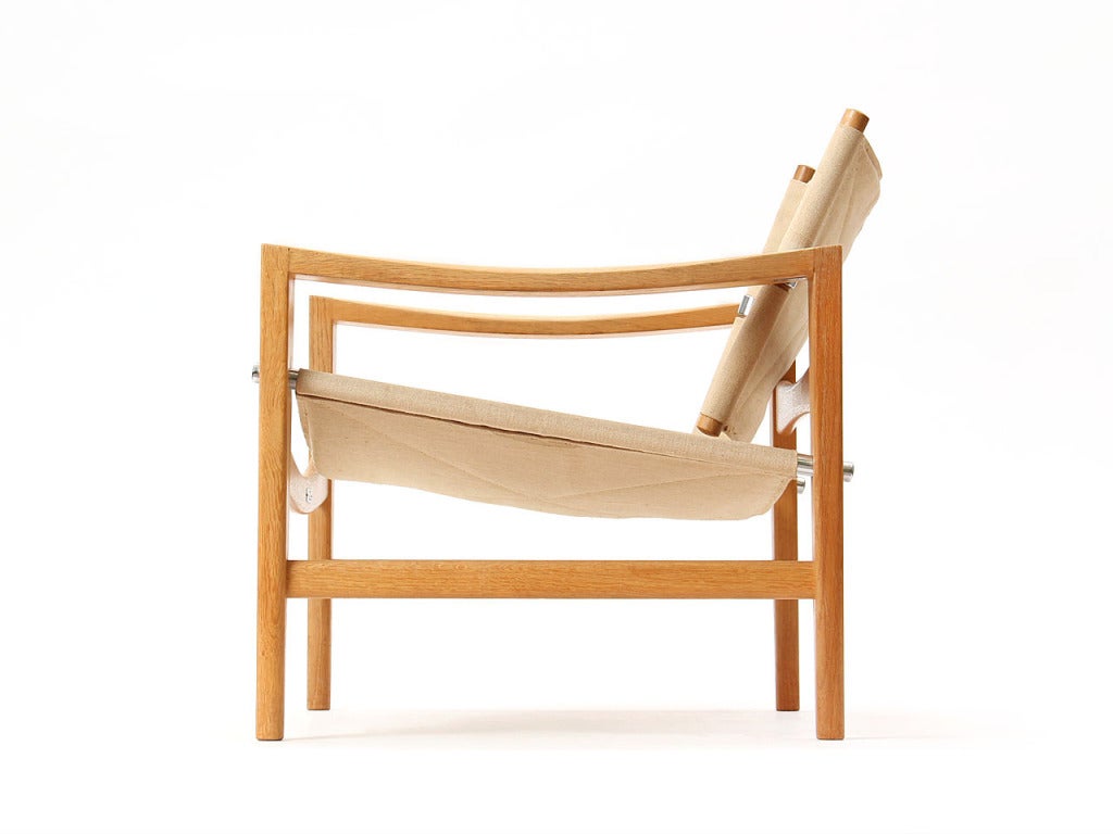 Mid-20th Century Safari chairs by Hans J. Wegner