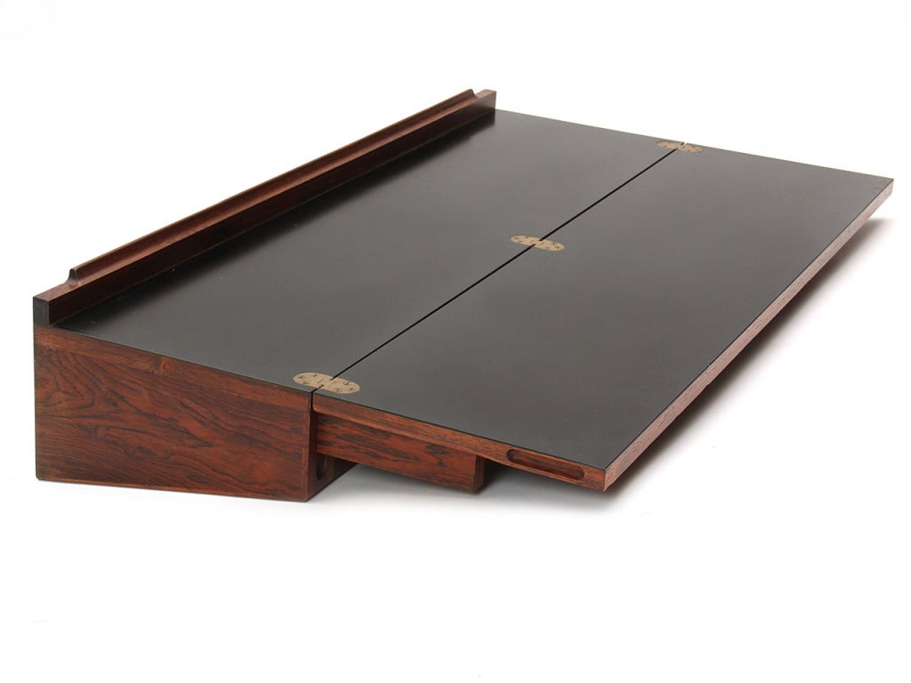 Danish wall mount desk by Hovmand Olsen
