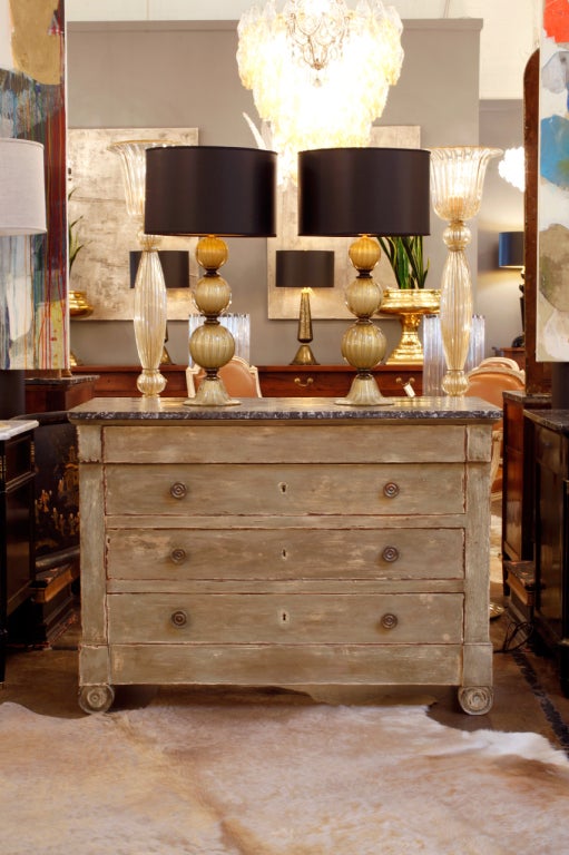 Empire Period Chests of Drawers from Chateau de Compiegne