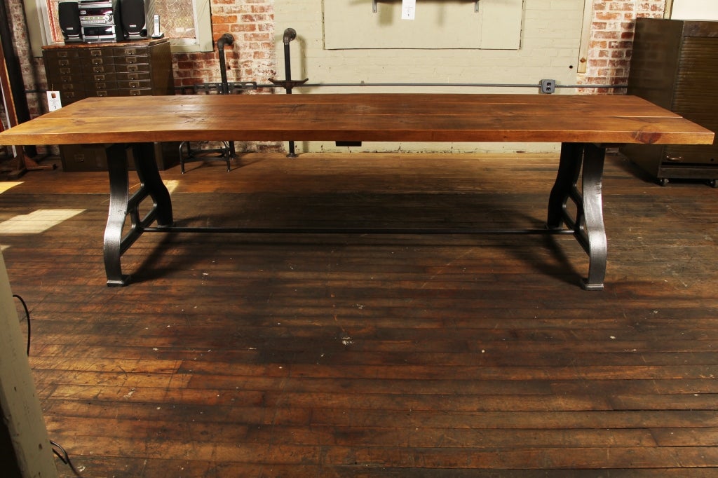 rough sawn dining table