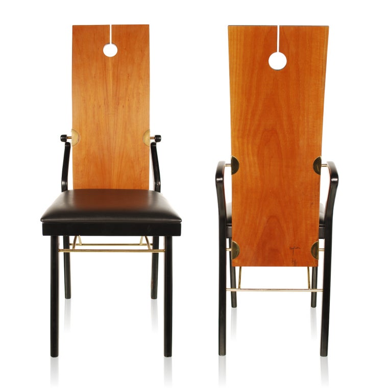 French Pierre Cardin Dining Chairs