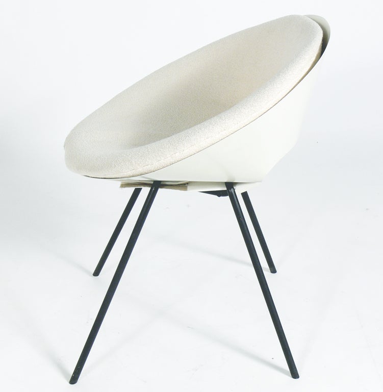American Sculptural Modernist Chair designed by Donald Knorr