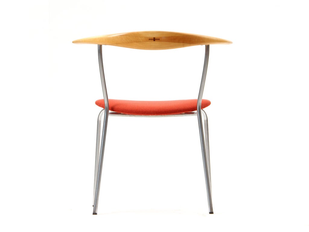 Danish Minimal Chair by Hans J. Wegner For Sale