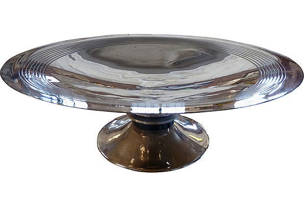 Silver Plated Platter by Laslo for Towle