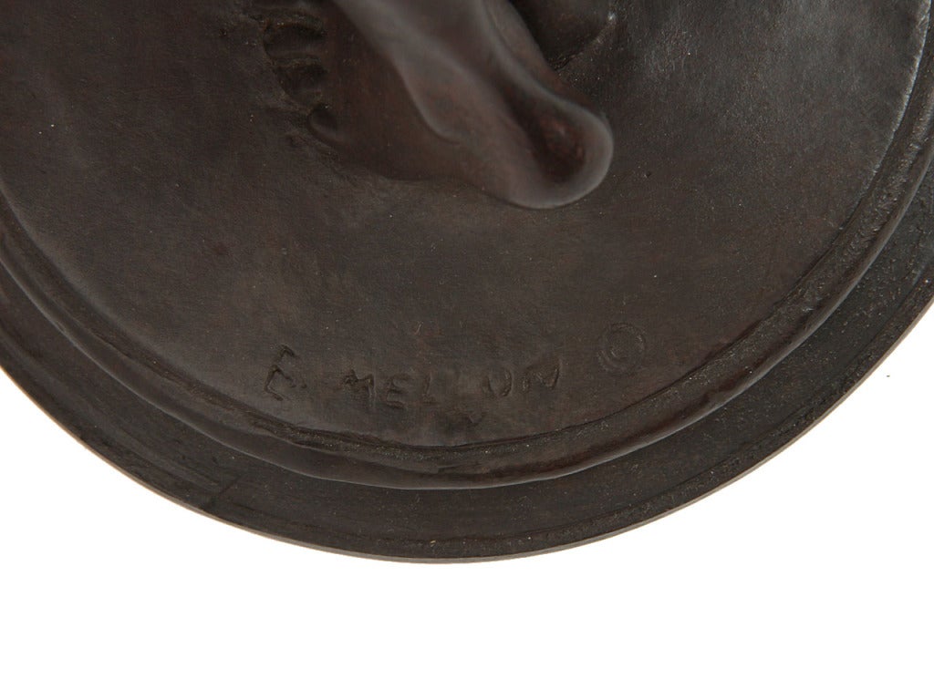 Ottone Scultura in bronzo di Eleanor Mary Mellon in vendita