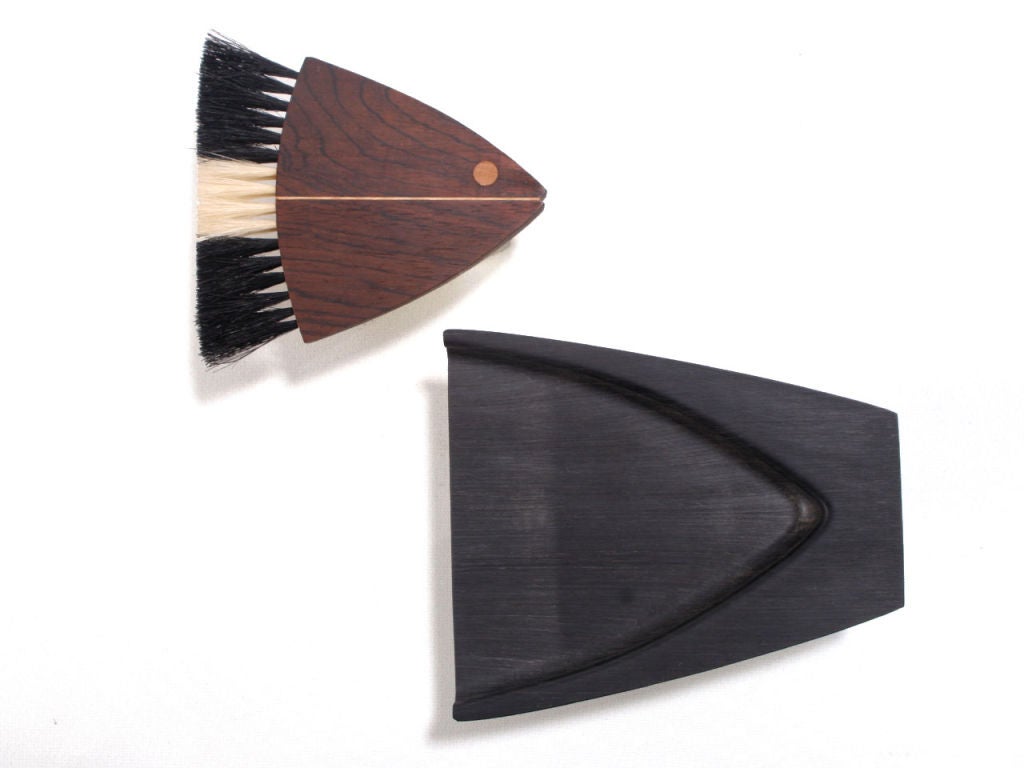 Scandinavian Modern Crumb Brush & Dustpan by Laurids Lonborg