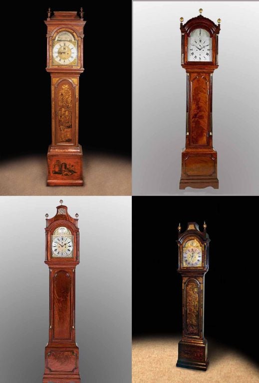 George III Mahogany Long Case Clock 5