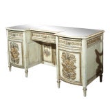 Distressed Painted Vanity/Desk by Maison Jansen