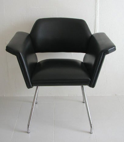 Set of 4 armchairs model Prisme - Steiner edition - Circa 1958 In Fair Condition For Sale In Paris, FR