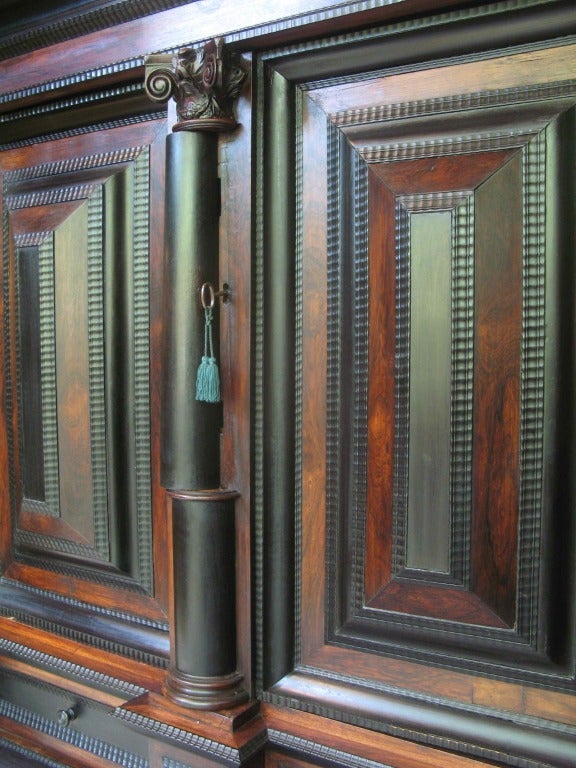 18th Century and Earlier 18th Century Dutch Kussenkast Wardrobe For Sale