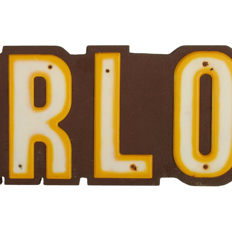 Large Ice Cream Parlor Sign, Over 8' Long 1