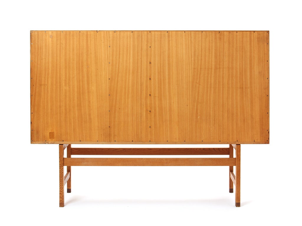 Caned High Cabinet by Hans J. Wegner 1