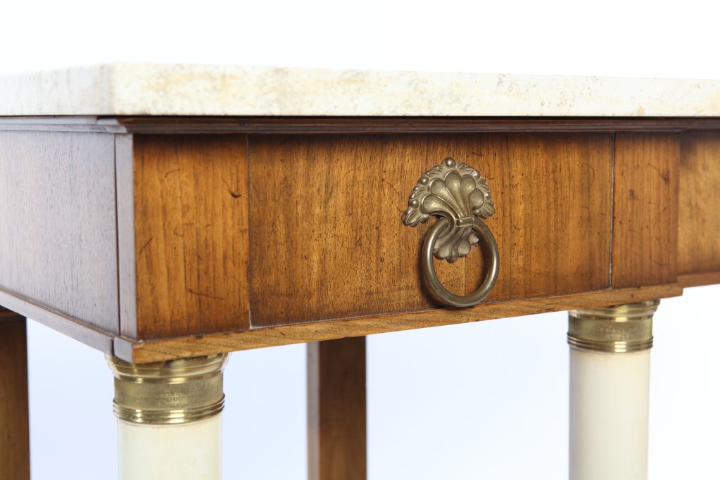 American Empire Style Console Table by Widdicomb