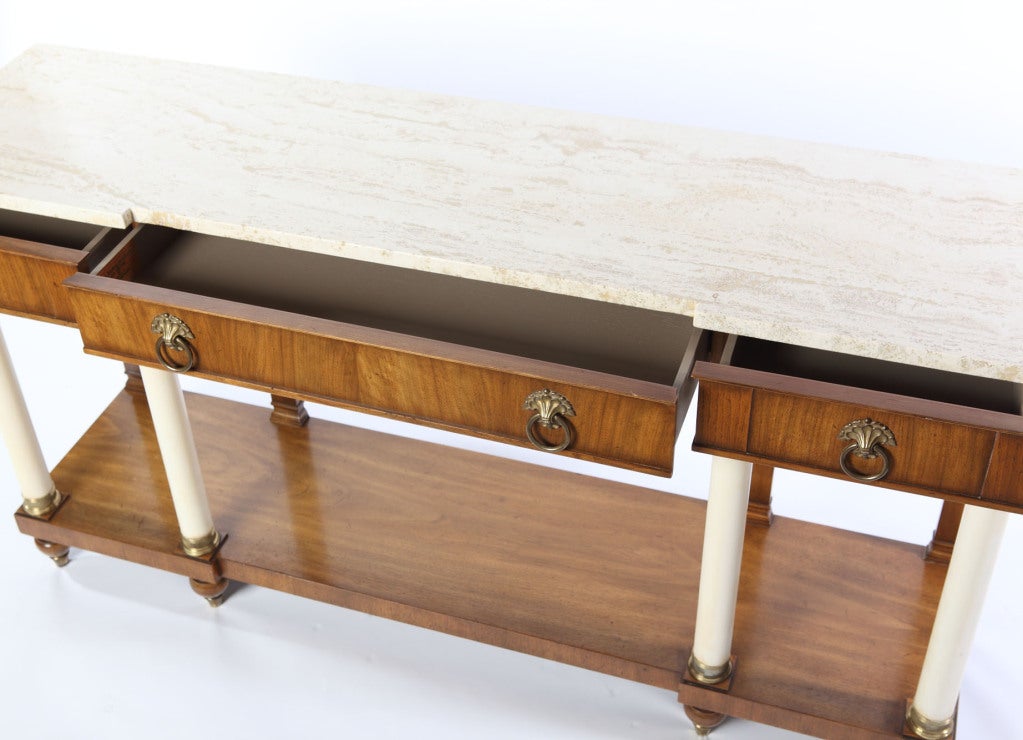 Empire Style Console Table by Widdicomb 4