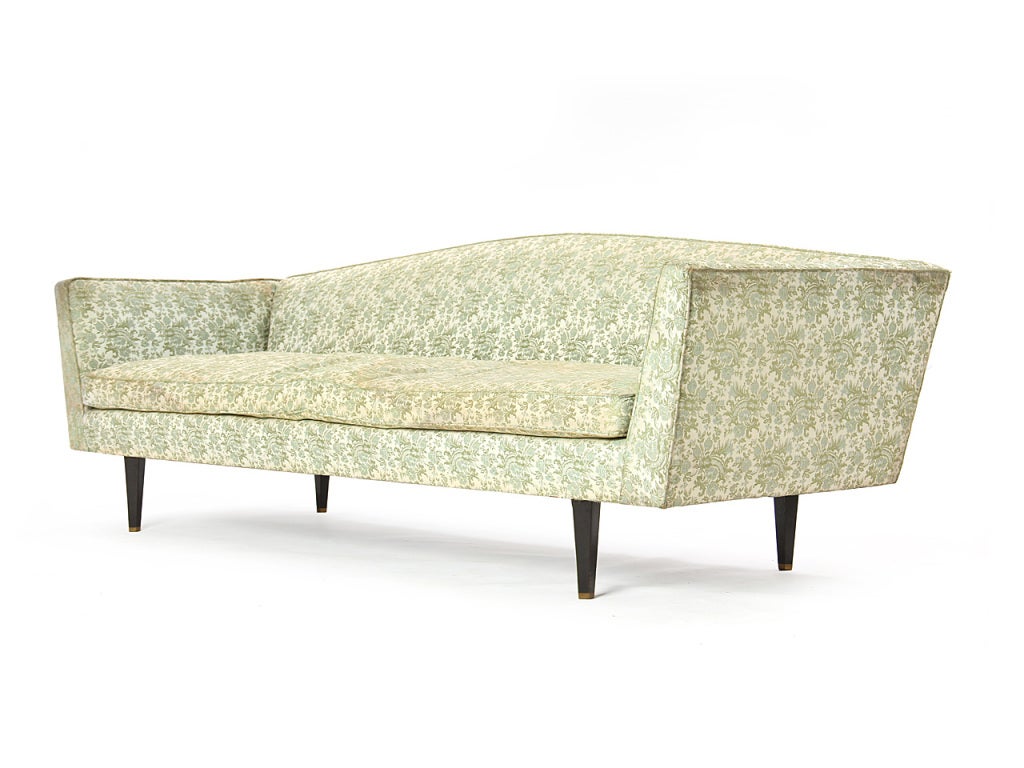 Mid-Century Modern Rare Arched Back Sofa by Edward Wormley