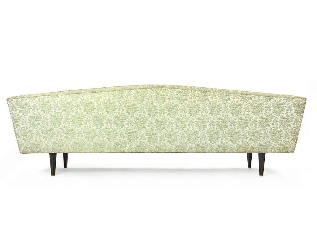 American Rare Arched Back Sofa by Edward Wormley