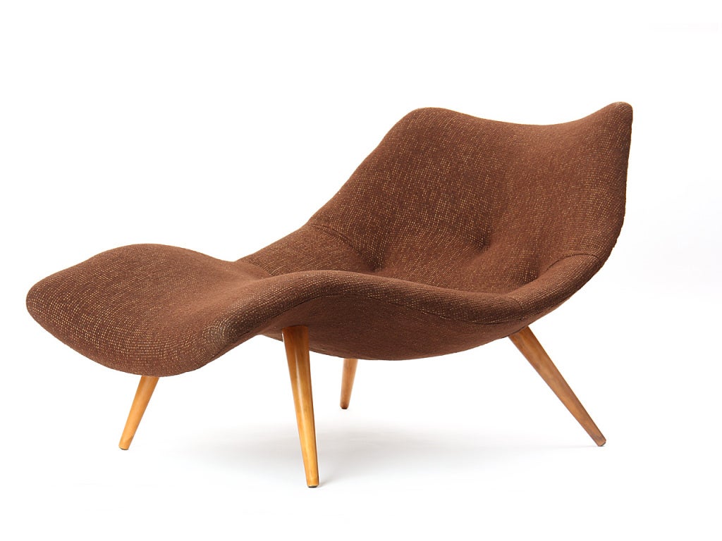 Upholstery lounge chairs by Adrian Pearsall