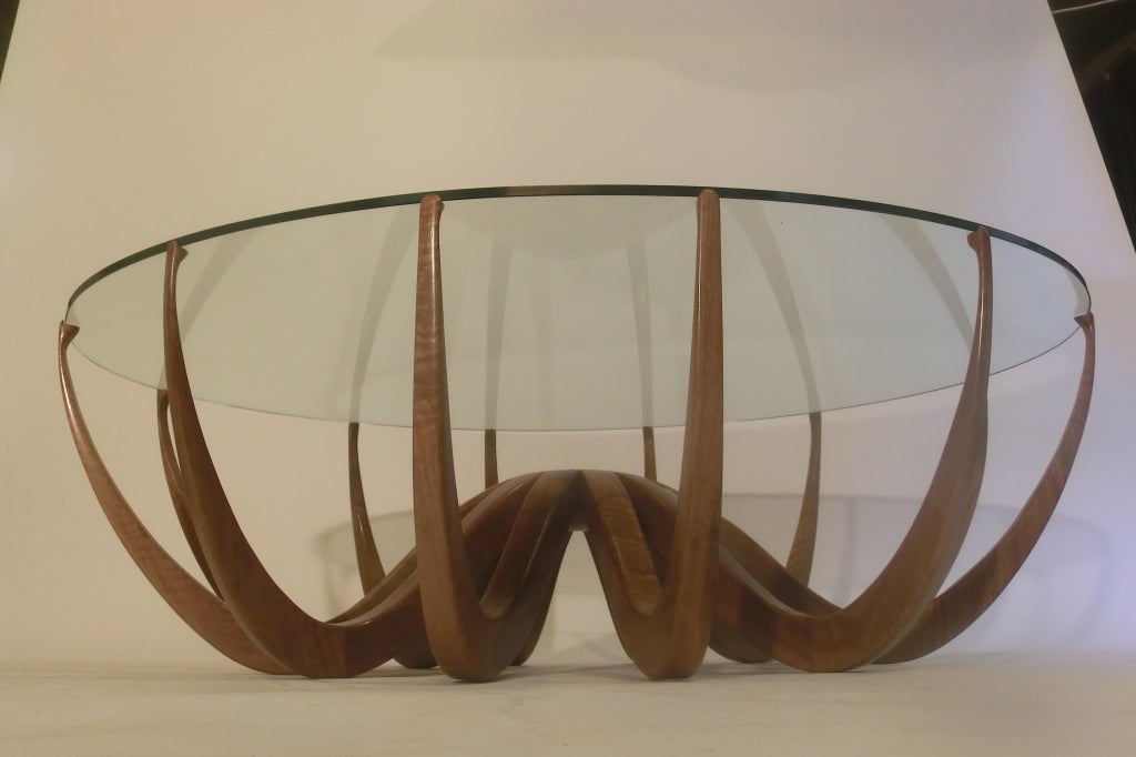 Contemporary Spider low table by Loic Kerisel