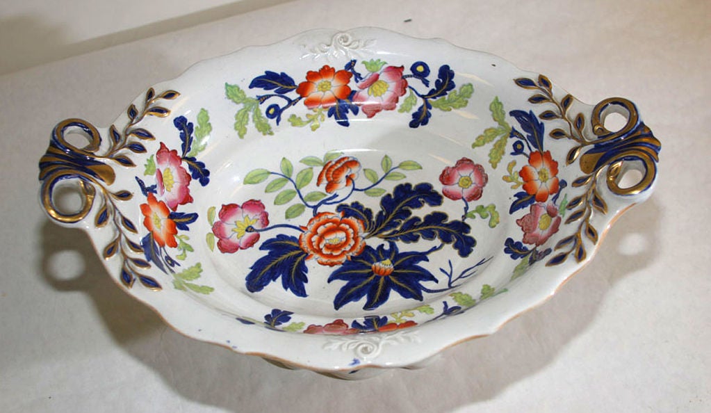 A PAIR OF IRONSTONE COMPOTES. ENGLISH, CIRCA 1850 For Sale 1