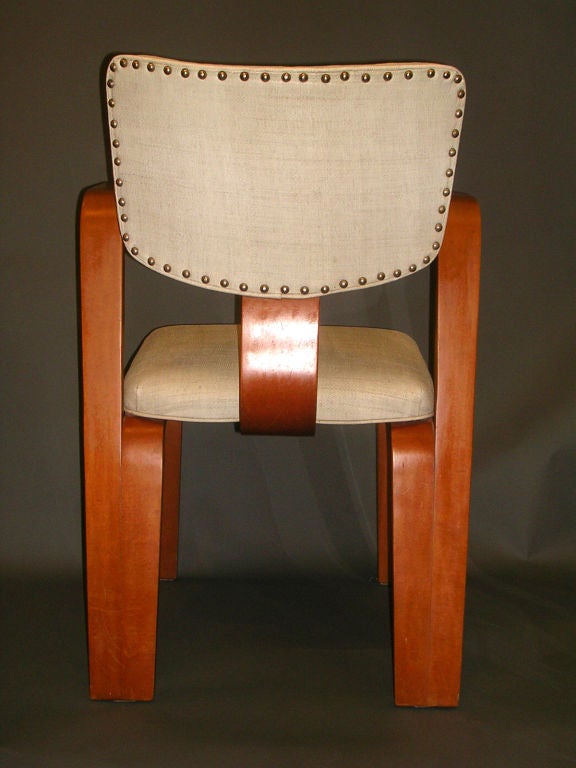 Mid-20th Century Set Of Four Mid-Century Bentwood Thonet Chairs