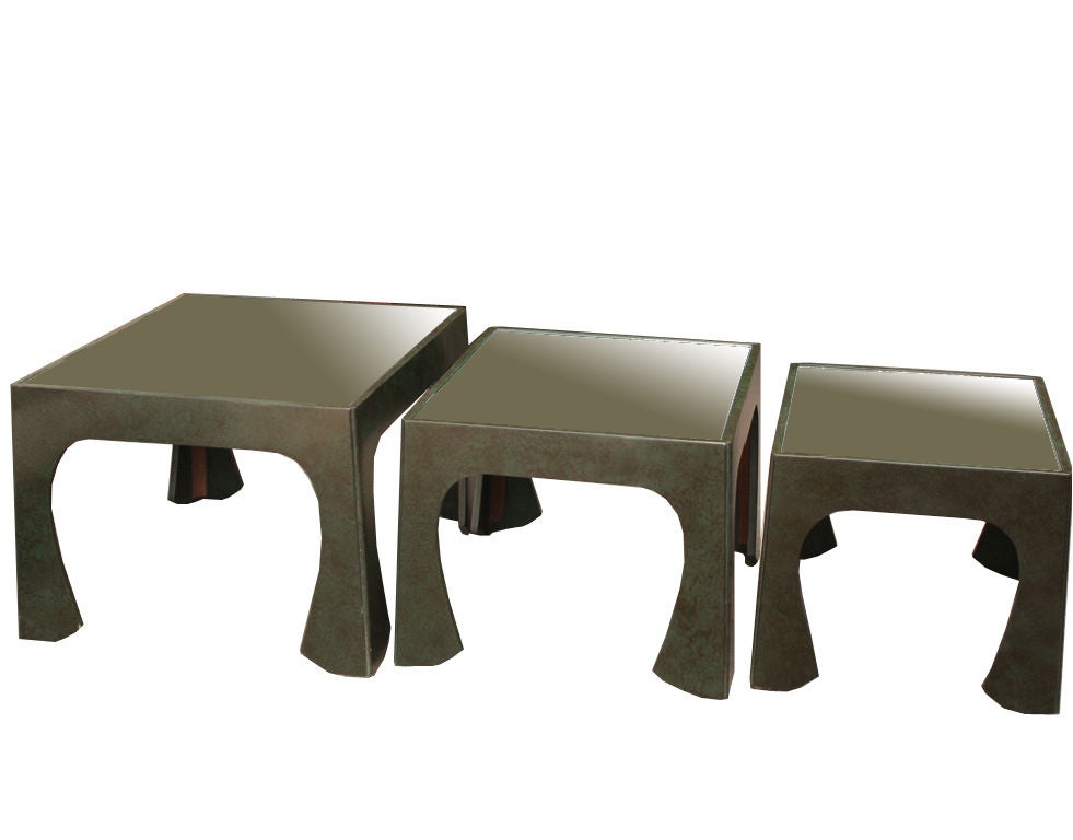 American Set of Nesting Tables by Tai Ming for Drexel