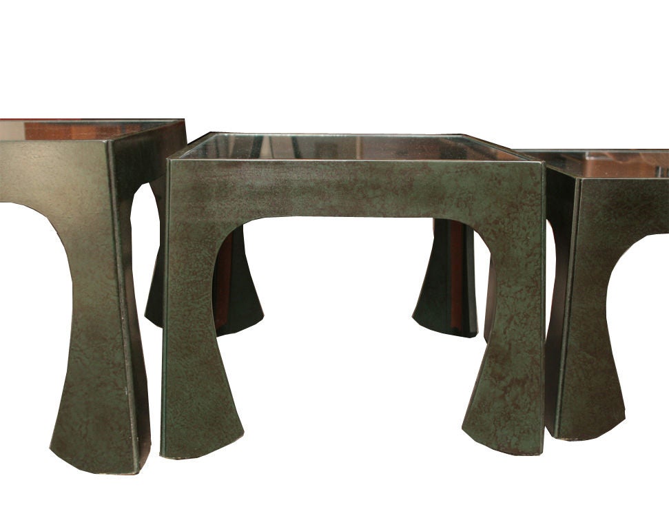 20th Century Set of Nesting Tables by Tai Ming for Drexel