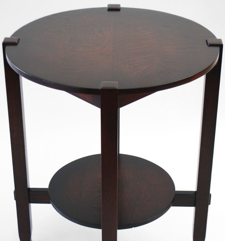 American Mission  Lamp Table by Stickley Brothers For Sale