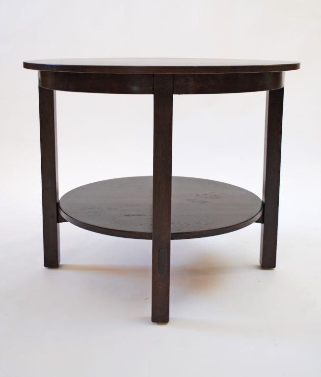 American Mission Lamp Table by Stickley Brothers For Sale