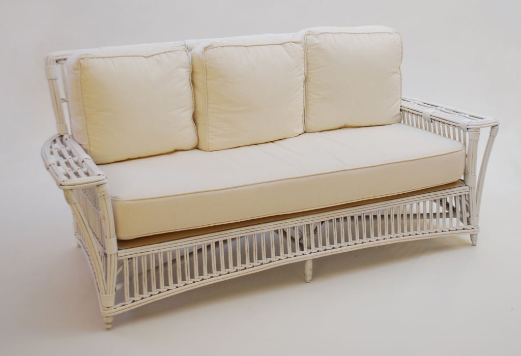 Art Deco Split Reed Living Room Suite