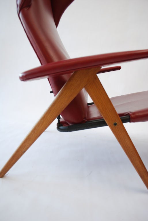 H.W. Klein Chaise Lounge Chair, Circa 1960, Danish Modern 1