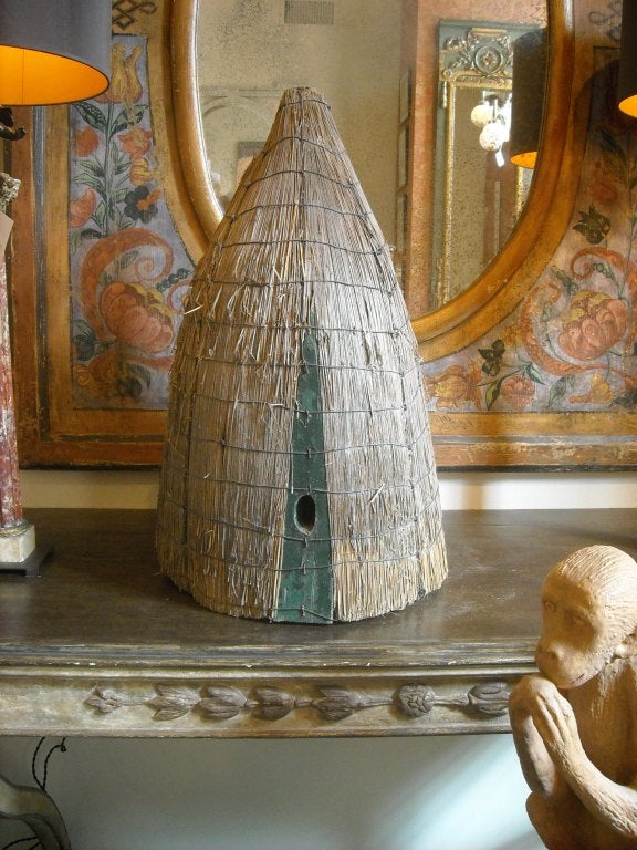 Handcrafted Thatched Beehive im Angebot 2