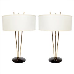Gerlad Thurston for Lightolier Table Lamps