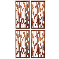Mid Century Wood Panels