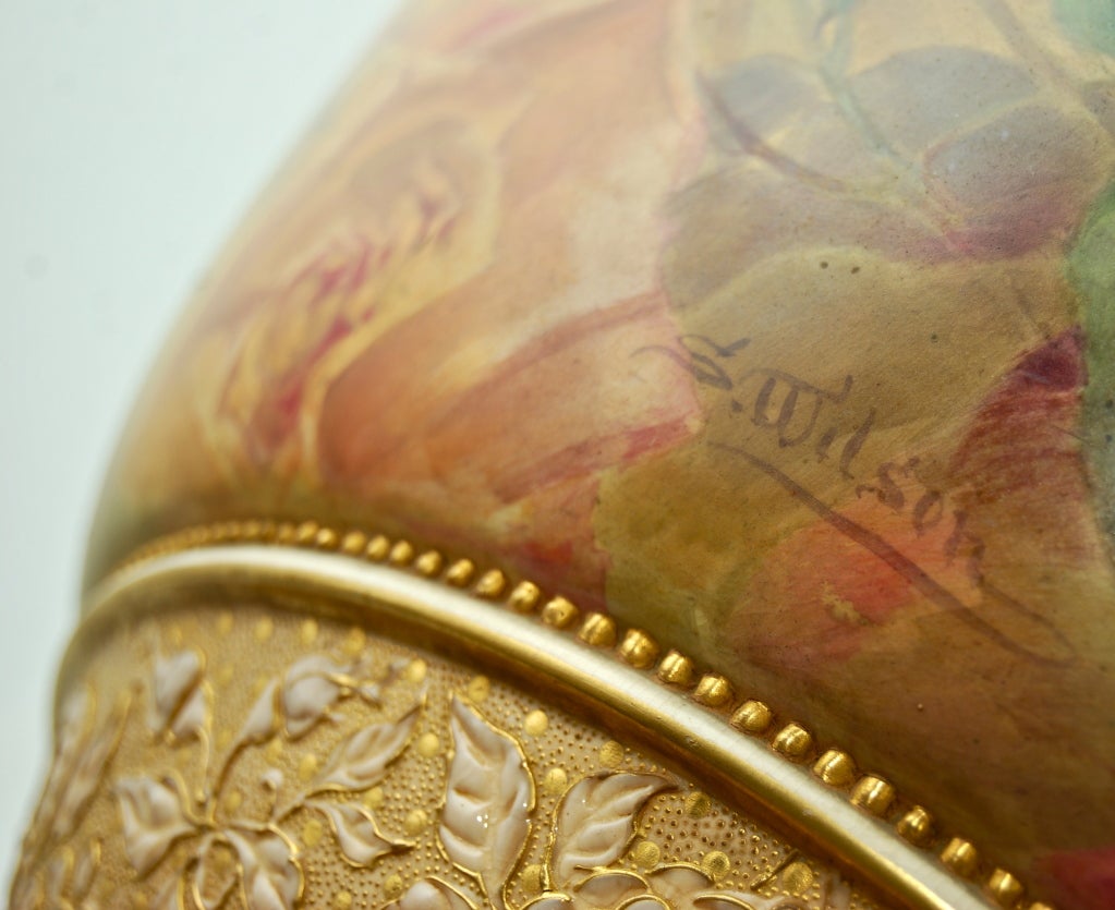Royal Doulton Chicago World's Fair Vase For Sale 4