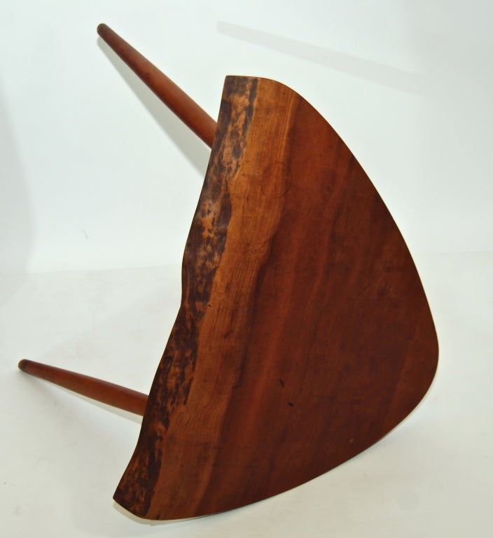 Pair of George Nakashima  'Wepman' Tables For Sale 3
