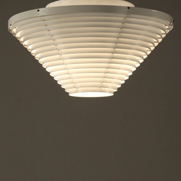 Alvar Aalto A622 Ceiling Light. Rare First Valaistustyo Edition, Finland,  1950s at 1stDibs