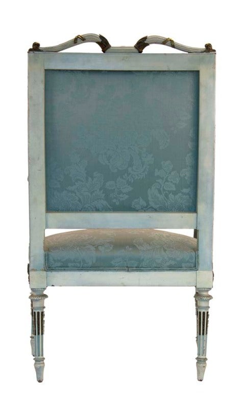20th Century Georges Jacob French Louis Style Chair For Sale