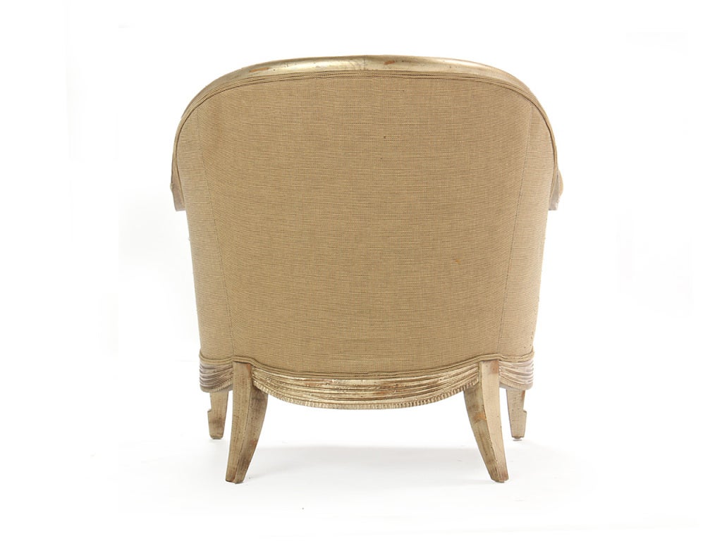 Glamorous Club Chair In Good Condition In Sagaponack, NY