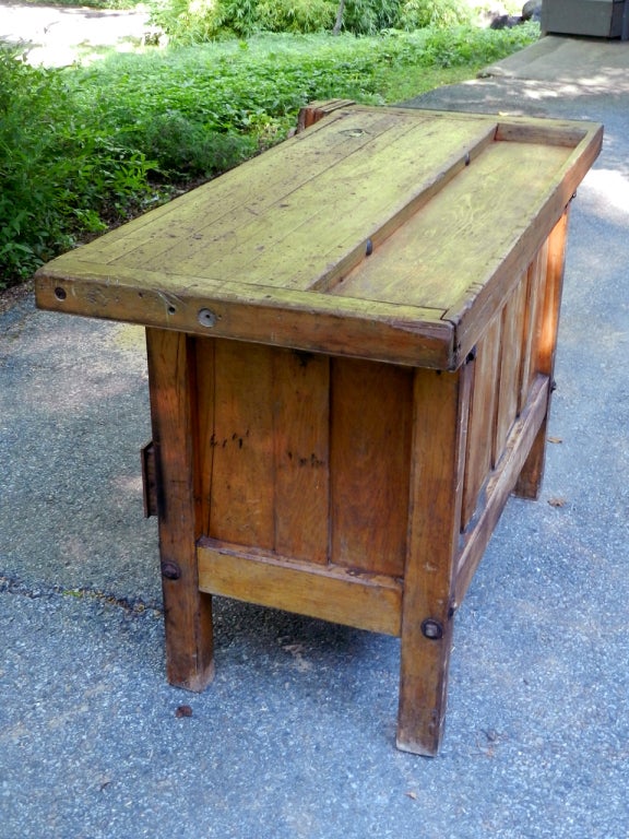 Wood Small Cabinet Workbench