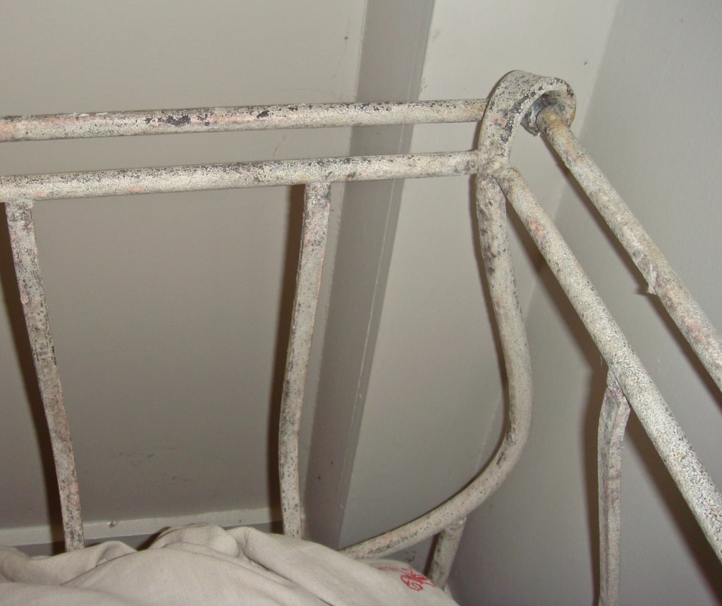20th Century French Iron Day Bed