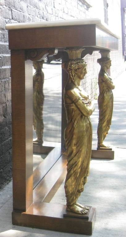Neoclassical Console Entry Table