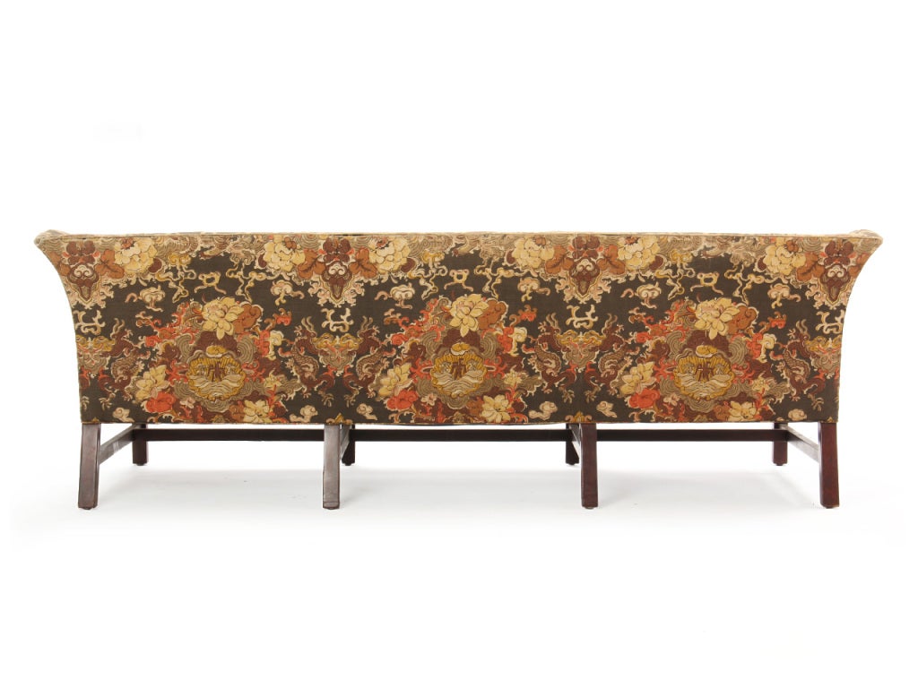 Sofa mit Blumendruck von Edward Wormley für Dunbar (amerikanisch) im Angebot