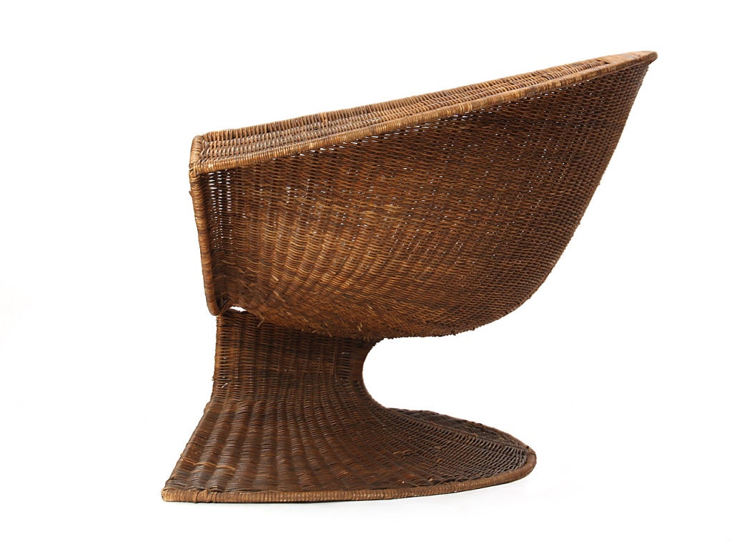 wicker lounge chair danny ho fong