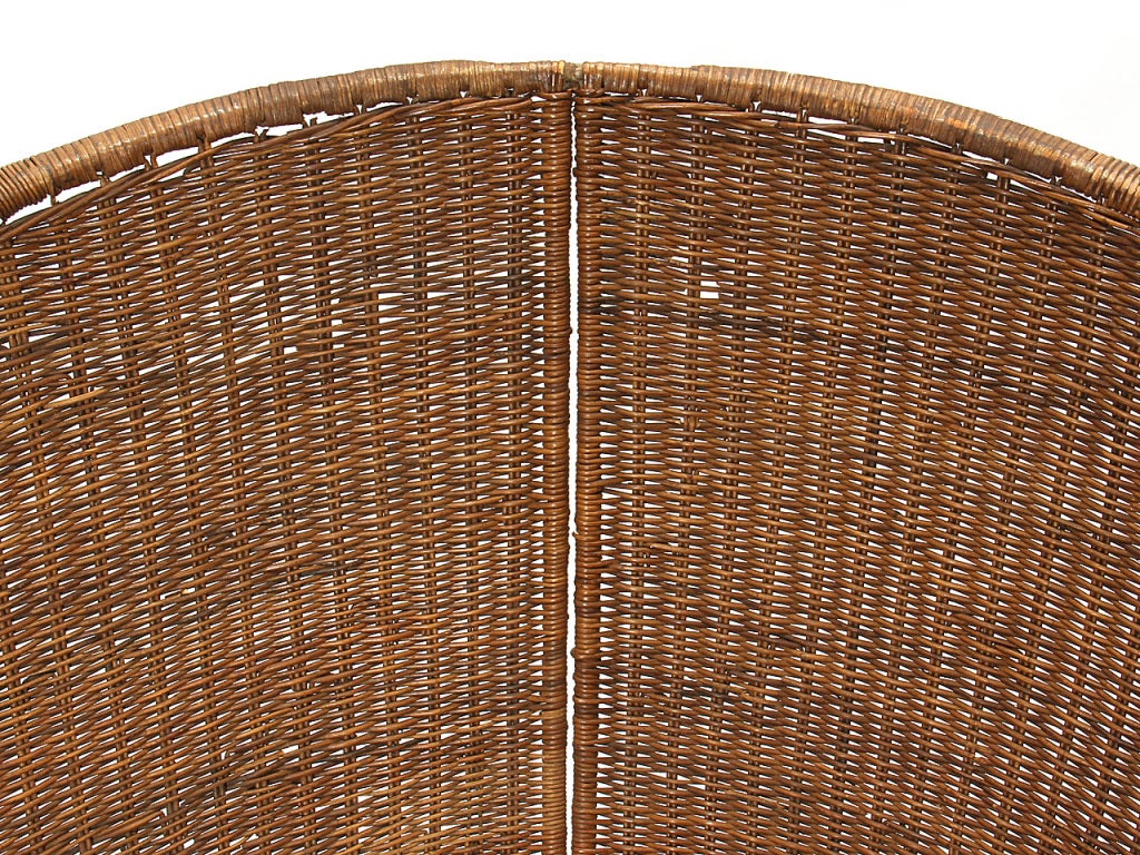 wicker lounge by Danny Ho Fong In Good Condition In Sagaponack, NY