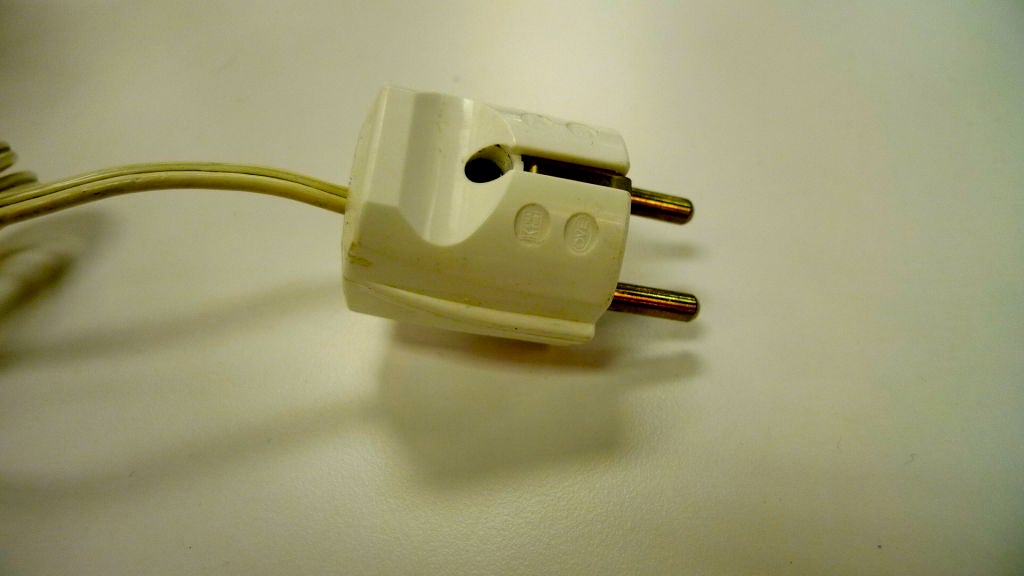 Tripod Lamp with Articulating Red Plexi Reflector 2