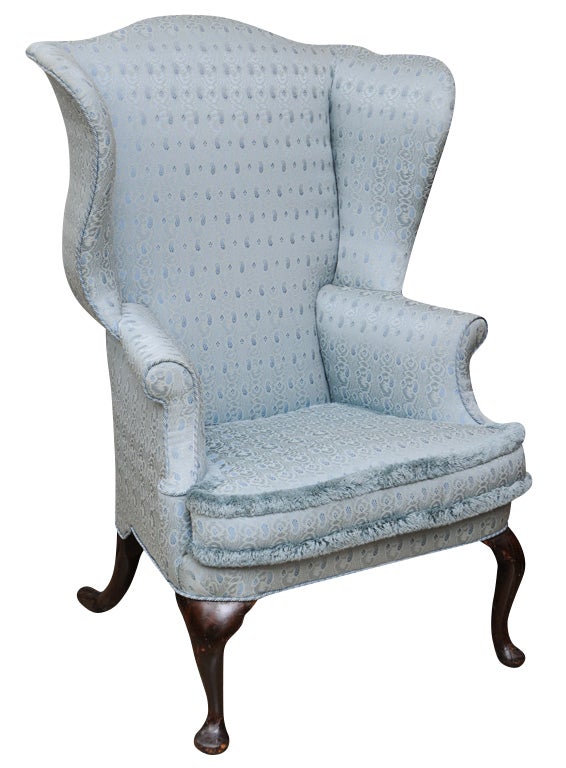 English Queen Anne Mahogany Easy Chair with Cabriole Legs Ending in padded Feet, Original Restored Walnut Show Wood & Newly upholstered

Originally $ 18,000.00

PLEASE CHECK OUT OUR WEB SITE FOR ADDITIONAL SPECIALS